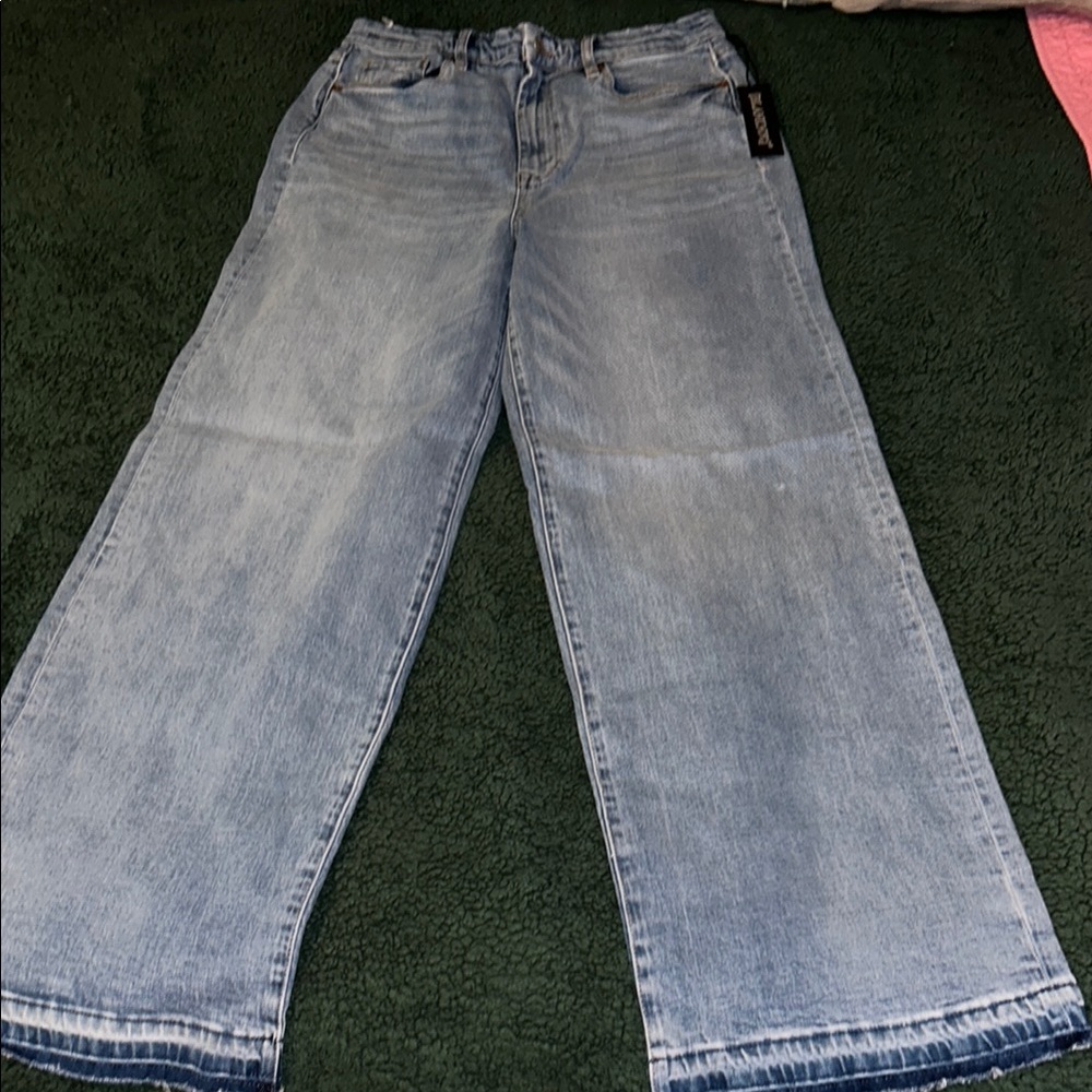 BLANKNYC THE FRANKLIN RIBCAGE WIDE LEG